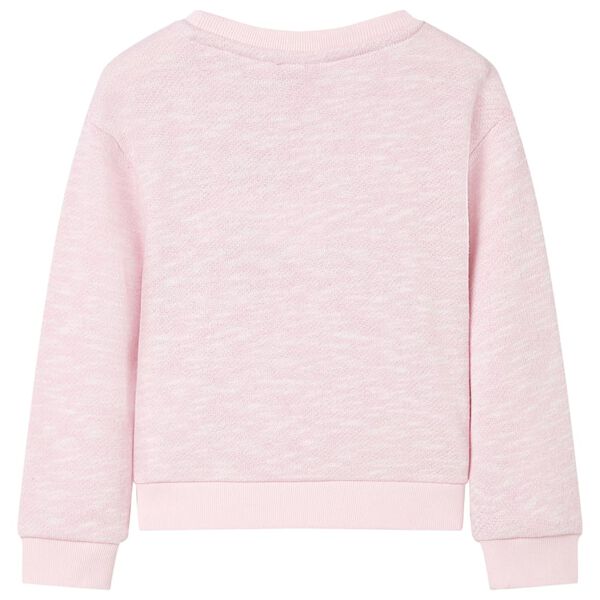Sweatshirt pour enfants lilas clair 104
