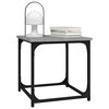 vidaXL Table d'appoint Sonoma gris 40x40x40 cm Bois d'ing&eacute;nierie