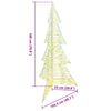vidaXL Sapin de No&euml;l avec 240 LED Blanc chaud 180 cm PET