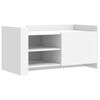 vidaXL Table basse blanc 100x50x50 cm bois d'ing&eacute;nierie