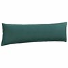 vidaXL Coussins de canap&eacute; 2 pcs Vert fonc&eacute; 145 x 40 cm tissu