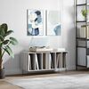 vidaXL Armoire &agrave; disques sonoma gris 100x38x48 cm bois d'ing&eacute;nierie