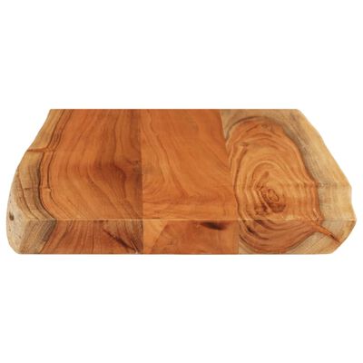 vidaXL Dessus de table 50x40x3,8 cm rectangulaire bois massif d'acacia