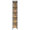 vidaXL Biblioth&egrave;que ch&ecirc;ne artisanal 76 x 32 x 192 cm Bois d'ing&eacute;nierie