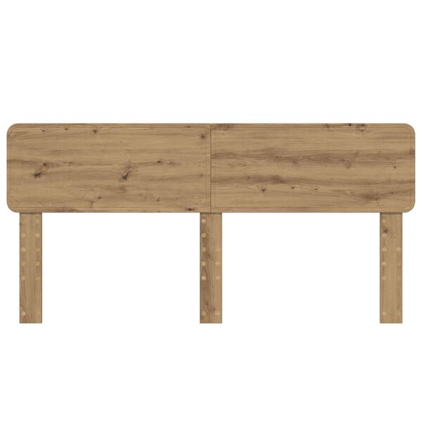 vidaXL T&ecirc;te de lit Ch&ecirc;ne artisanal 200 cm Bois d'ing&eacute;nierie