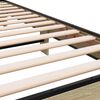 vidaXL Cadre de lit sans matelas ch&ecirc;ne sonoma 100x200 cm