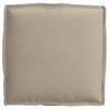 vidaXL Coussin 6 pcs Taupe 40 x 40 x 8 cm Tissu Oxford