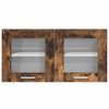 vidaXL Armoire suspendue Ch&ecirc;ne fum&eacute; et Blanc 80 x 31 x 40 cm