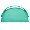 vidaXL Tente de plage vert d'eau escamotable imperm&eacute;able