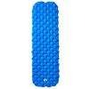 vidaXL Matelas de camping gonflable 1 personne bleu 190x58x6 cm