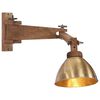 vidaXL Lampe murale 25 W laiton antique E27