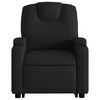 vidaXL Fauteuil inclinable noir tissu