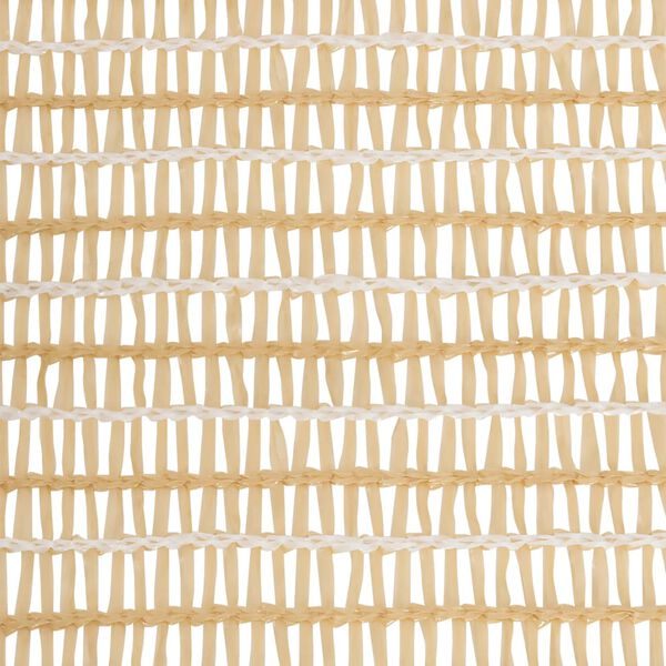 vidaXL Filet brise-vue Beige 1,5x10 m PEHD 195 g/m&sup2;