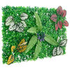 &nbsp;vidaXL Cl&ocirc;ture &agrave; plantes artificielles 24 pcs vert 40x60 cm