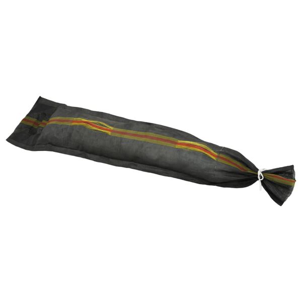 vidaXL Sacs de sable 100 pcs vert fonc&eacute; 103x25 cm PEHD