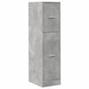 vidaXL Armoire d'apothicaire gris béton 30x41x118 cm bois d'ingénierie