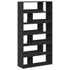 vidaXL Biblioth&egrave;que noir 100x33x187,5 cm bois d'ing&eacute;nierie