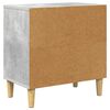 vidaXL Maison pour chat B&eacute;ton 51 x 30 x 52 cm Bois d'ing&eacute;nierie
