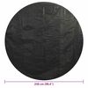 vidaXL Couverture de piscine Noir 250 cm PE