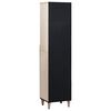 vidaXL Cabinet de salle de bain avec tiroir Blanc 38 x 33 x 160 cm