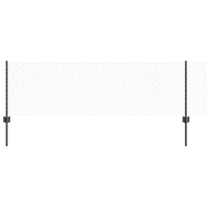vidaXL Cl&ocirc;ture en fil soud&eacute; 25 x 0,6 m (l x h) Acier recouvert de PVC