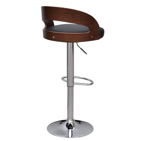 vidaXL Tabourets de bar lot de 2 bois courb&eacute;