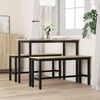 vidaXL Banc de salle &agrave; manger 2 pcs Ch&ecirc;ne Sonoma 100 x 32,5 x 48,5 cm
