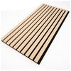 WallArt Panneaux muraux acoustiques Aku ch&ecirc;ne clair 4 pcs