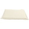 vidaXL Coussins de si&egrave;ge de jardin lot de 2 cr&egrave;me 45x45x2 cm carr&eacute;