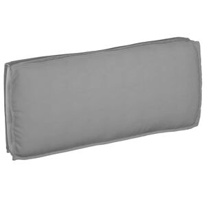 vidaXL Coussin Tissu Oxford Gris 120 x 50 x 12 cm