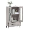 vidaXL Buffet haut sonoma gris 69,5x31x115 cm bois d'ing&eacute;nierie