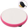 vidaXL Tapis gonflable de gymnastique avec pompe 100x100x10cm PVC Rose