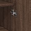 vidaXL Armoire de rangement mince ch&ecirc;ne marron 40x42,5x225 cm