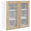 vidaXL Armoire suspendue Ch&ecirc;ne Sonoma 80 x 31 x 80 cm