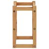 vidaXL Casier &agrave; bouteilles 12 bouteilles 47x21x36 cm Bois de ch&ecirc;ne