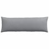 vidaXL Coussins de canapé 2 pcs Gris clair 120 x 40 cm tissu