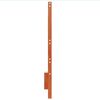 vidaXL T&ecirc;te de lit cire marron 135 cm bois massif de pin