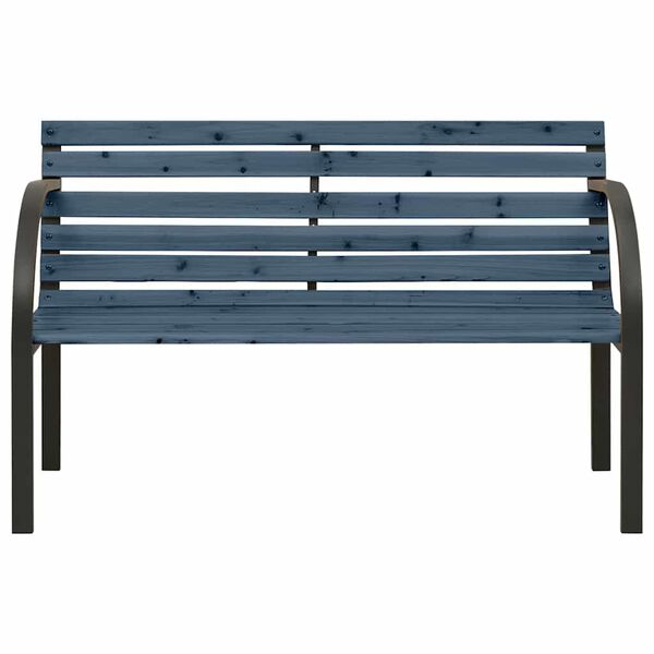 vidaXL Banc de jardin pour enfants 81 cm bois de pin chinois gris