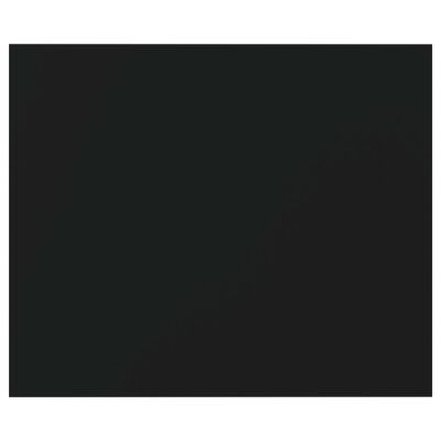 vidaXL Panneaux de bibliothèque 8 pcs Noir 60x50x1,5 cm Aggloméré