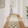 vidaXL Tapis int&eacute;rieur ext&eacute;rieur &agrave; poils courts 80x300 cm antid&eacute;rapant
