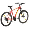 vidaXL Vélo de montagne 21 vitesses Roues de 27,5 pouces 42 cm Rouge