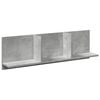 vidaXL Armoire murale 100x16,5x30 cm gris b&eacute;ton bois d'ing&eacute;nierie