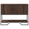 vidaXL Table console chêne marron 100x35x74,5 cm bois d'ingénierie