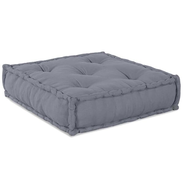 vidaXL Canap&eacute; modulaire 4 pcs Gris tissu