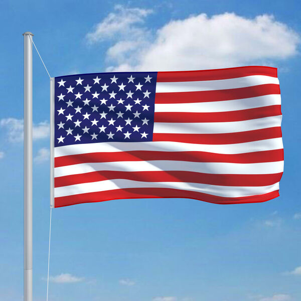 vidaXL Drapeau &Eacute;tats-Unis 90x150 cm