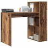 vidaXL Bureau Bois ancien 108 x 55 x 103,5 cm Bois d'ing&eacute;nierie