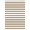 vidaXL Store z&egrave;bre marron sable largeur du tissu 155,9cm polyester