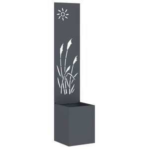 vidaXL &Eacute;cran de confidentialit&eacute; de jardin Anthracite 32 x 32 x 150 cm