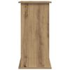 vidaXL Support d'aquarium Chêne artisanal 81x36x73 cm Bois d'ingénierie