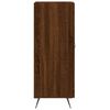vidaXL Buffet Ch&ecirc;ne marron 34,5x34x90 cm Bois d'ing&eacute;nierie
